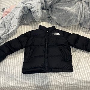 North Face Kids Black Down 1996 Retro Nuptse Kids Jacket